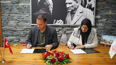 Bornova ve Filistin’in Dura Belediyesi’nden kardeşlik adımı