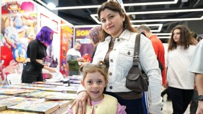 Bu fuarda kitap sevgisi anneden başlar