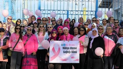 Büyükşehir Anne Kent’ten pembe farkındalık