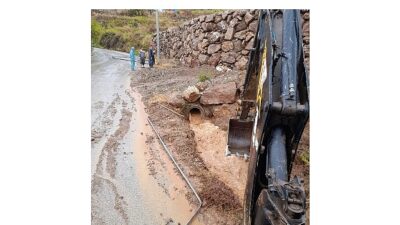 Büyükşehir grupları Alanya kırsalında ağır mesaide