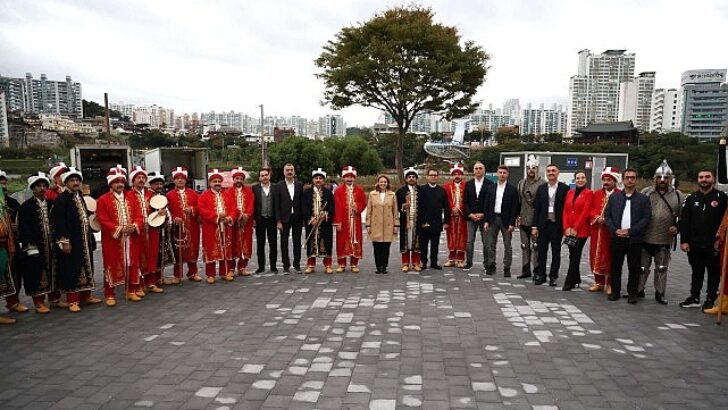 Büyükşehir Mehteri, Ulsan’da yeri göğü inletti