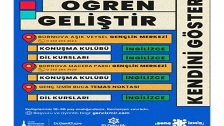 Büyükşehir’den gençler için yabancı lisan kursları