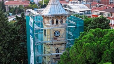 Büyükşehir’den İzmit Saat Kulesi’nde titiz çalışma