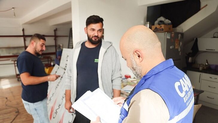 Canik’te İşletmeler Mercek Altında