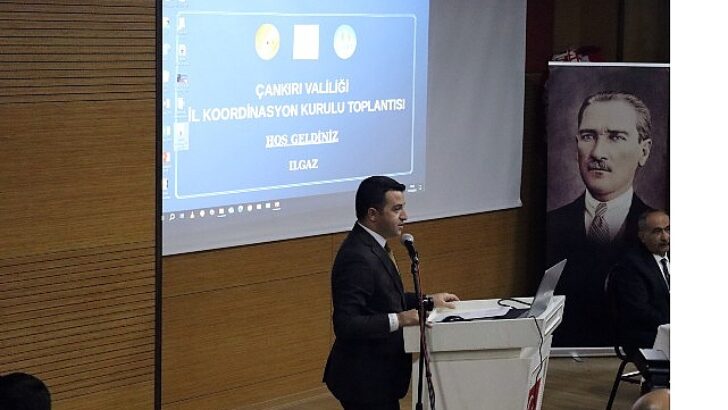 Çankırı İl Koordinasyon Kurulu Toplantısı Ilgaz’da Gerçekleştirildi