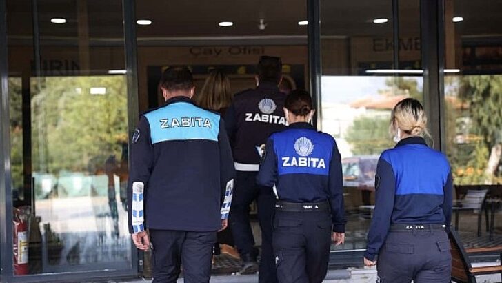 Çeşme Belediyesi Zabıta takımlarından fırınlara hijyen kontrolü