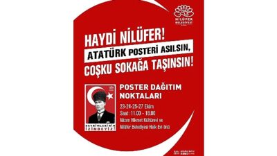Cumhuriyet ışığı tekrar Nilüfer’den yükselecek