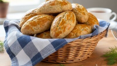 Dereotlu Kıyır Kıyır Poğaça Tarifi