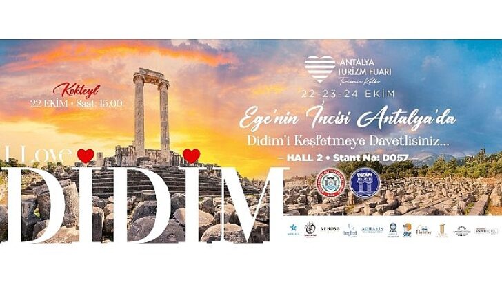 Didim, Antalya Turizm Fuarı’nda Yerini Alıyor