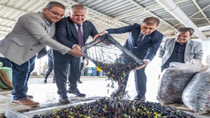 Dönemin birinci zeytinyağı Lider Tugay’dan