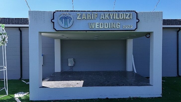 Düğün salonları için rezervasyonlara başlandı