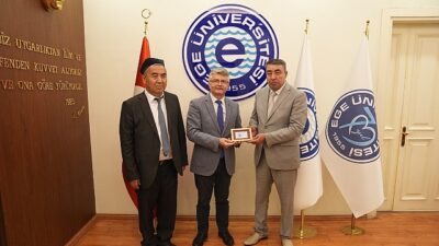 Ege Üniversitesi ve Namangan Devlet Üniversitesi ortasındaki uluslararası kültürel iş birliği güçleniyor