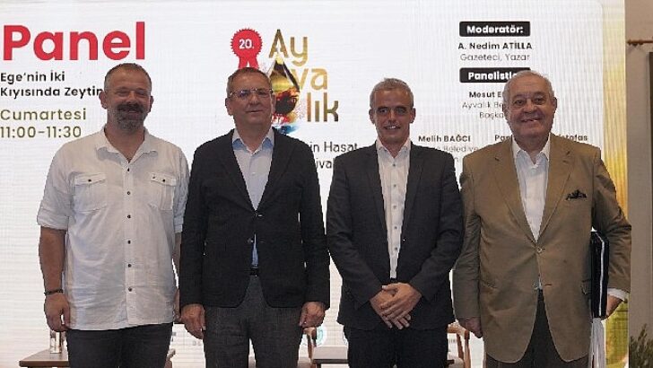 Ege’nin İki Kıyısında Zeytinin Dostluğu: 20. Ayvalık Memleketler arası Zeytin Hasat ve Turizm Şenliği’nde Panel Ağır İlgi Gördü