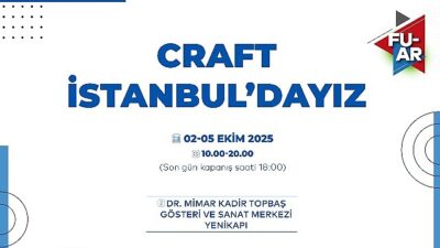 Enstitü İstanbul İSMEK 6. Craftistanbul Fuarı’nda