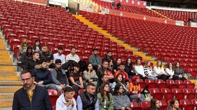 EÜ Bayındır MYO öğrencileri Rams Park Stadı’nın yerini inceledi