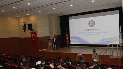 EÜ Meslek Planlama Koordinatörlüğü’nden gençlere ilham veren seminer