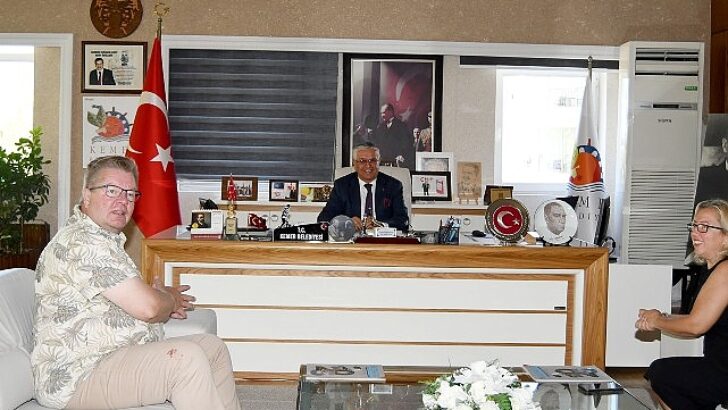 Finlandiya’lı Başkan’dan Lider Topaloğlu’na ziyaret