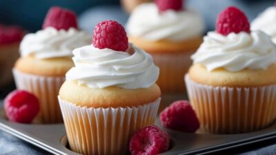 Frambuazlı Cupcake Tarifi