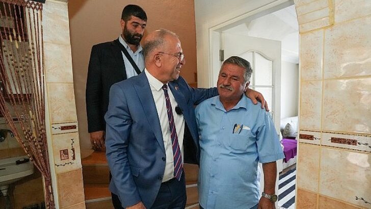 Gaziemir Belediyesi’nden yangında ziyan gören meskenlere yardım eli
