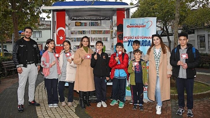 Gezici Kütüphaneden Çocuklara Özel Bayram Çeşidi