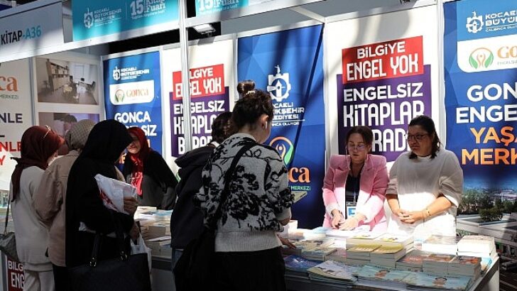 Gonca’dan kitap fuarında manalı stant