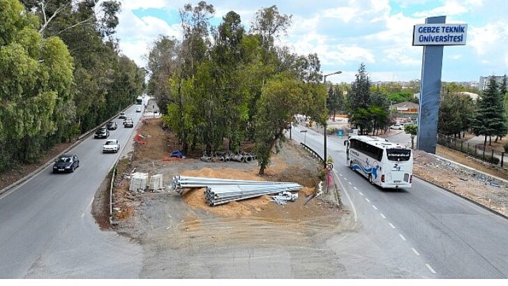 GTÜ Kavşağı yeni haliyle trafiği rahatlatacak