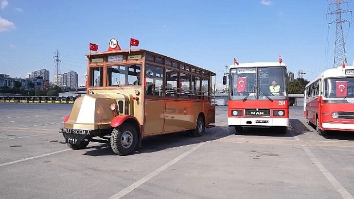 İETT’nin, Yaşı Cumhuriyet Tarihine Yakın Nostaljik Araçları