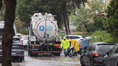 İzmir’de yağış alarmı