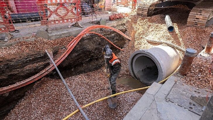 İZSU’dan Alsancak’a 250 milyon liralık altyapı yatırımı