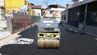 Kaliteli ulaşım için Osmangazi’nin yollarında çalışma var