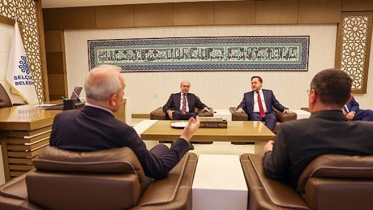 Kardeş Teşani’den Selçuklu Belediyesi’ne Ziyaret