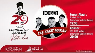 Kartepe’de Cumhuriyet Bayramı Coşkusu
