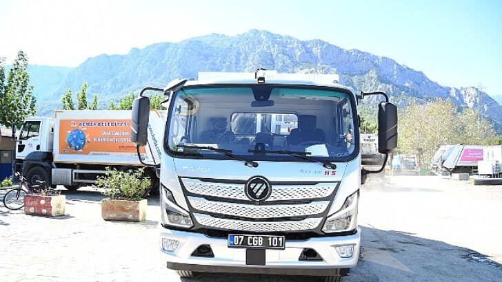 Kemer Belediyesi araç filosu büyüyor