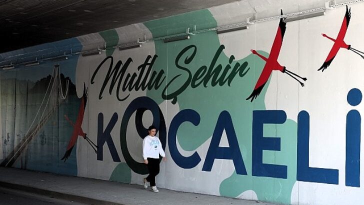 Kocaeli’de trafo ve alt geçitler sanatla renkleniyor