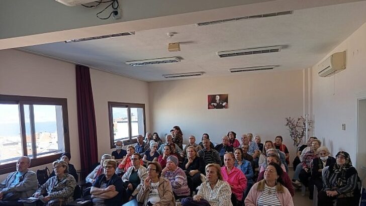 Konak’ın İleri Yaş Merkezi’nde seminerler devam ediyor