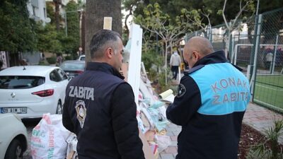 Konak’ta kaçak moloza geçit yok!