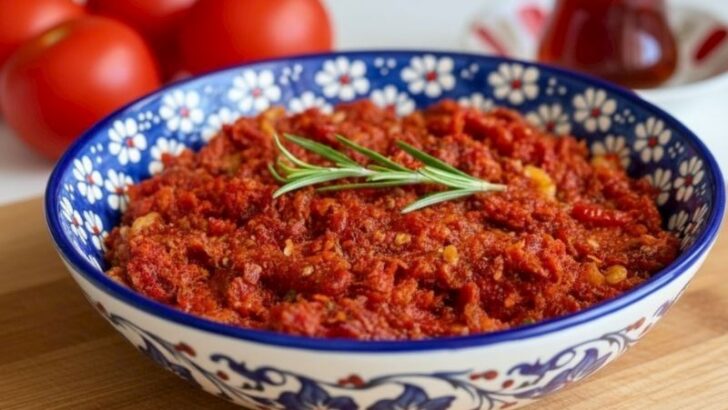 Kuru Domatesli Sos Tarifi