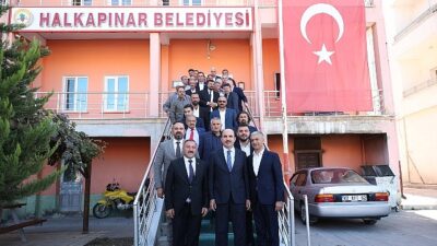 Lider Altay Halkapınar ve Emirgazi’yi Ziyaret Etti