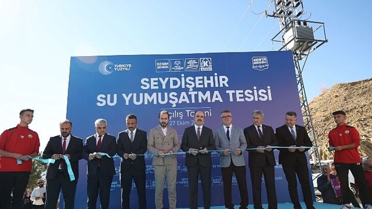 Lider Altay Seydişehir’e Kazandırılan 65 Milyon Liralık Su Yumuşatma Tesisini Açtı