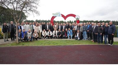 Lider Aydın amatör spor kulüplerinin liderleriyle bir ortaya geldi