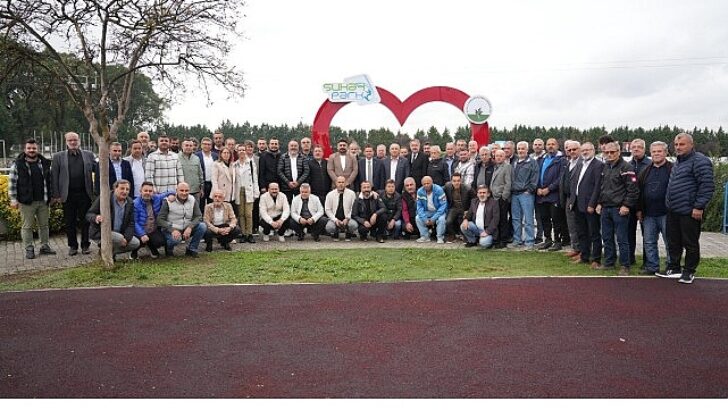 Lider Aydın amatör spor kulüplerinin liderleriyle bir ortaya geldi