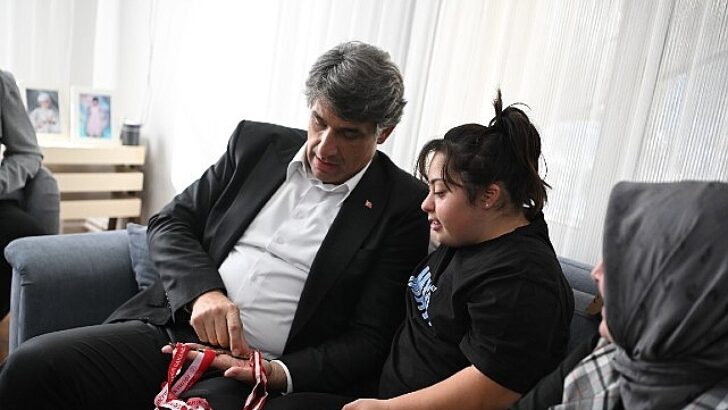 Lider Kocaman’dan, Elanur Gençoğlu’na Manalı Ziyaret