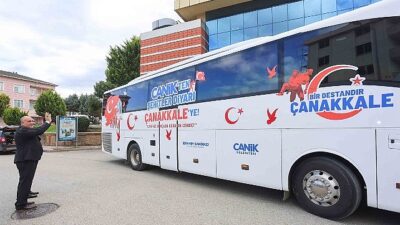 Lider Sandıkçı: “Canikli gençlerimizi şehitler diyarı Çanakkale’yle buluşturuyoruz”