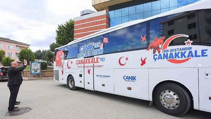 Lider Sandıkçı: “Canikli gençlerimizi şehitler diyarı Çanakkale’yle buluşturuyoruz”