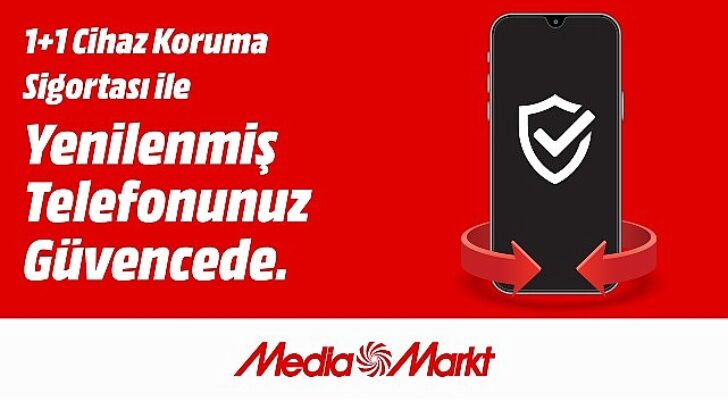 MediaMarkt Türkiye ve BNP Paribas Cardif Türkiye’den yenilenmiş cep telefonlarına +1 yıl uzatılmış garanti!