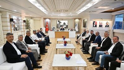 Muhtarlardan Lider Vekili Özdemir’e ziyaret