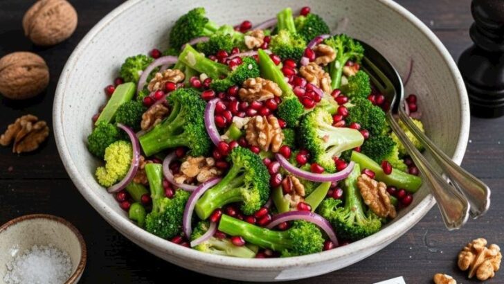 Narlı Brokoli Salatası Tarifi
