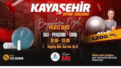 Nevşehir’de Bayanlara Özel Pilates Dersleri Başlıyor