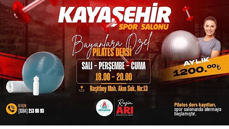 Nevşehir’de Bayanlara Özel Pilates Dersleri Başlıyor