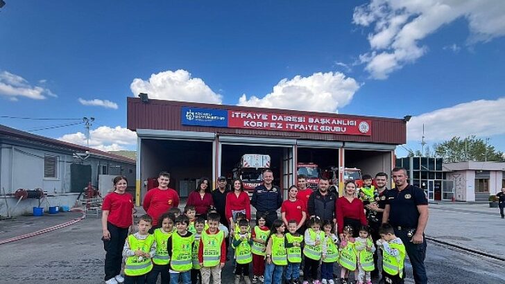 Öğrenciler itfaiyecilik mesleğini yakından tanıdı